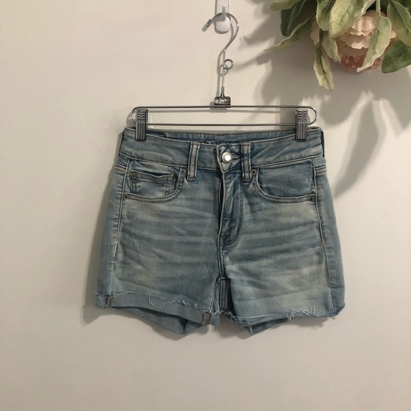 Hi-Rise American Eagle Next Level Stretch Shorts - Picture 6 of 13